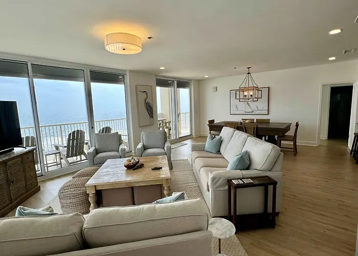Beachfront Penthouse W Gulf & Bay Views * Gulf Shores