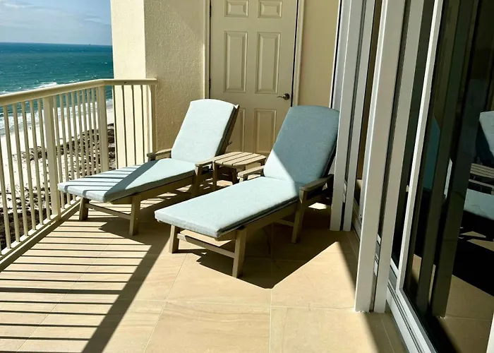 Beachfront Penthouse W Gulf & Bay Views Gulf Shores